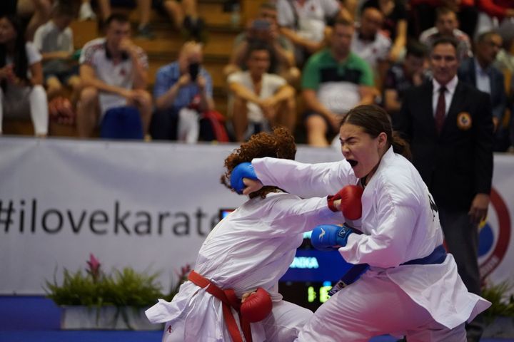 Har trent karate siden hun var fire år, i dag vant hun Ungdoms OL gull