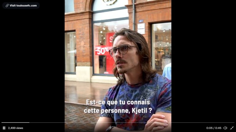 Toulouse spør folk på gata: – Kjenner du til denne personen Kjetil?
